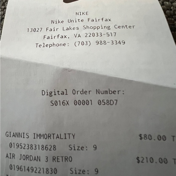 Jordan Retro 3's - Picture 2 of 7